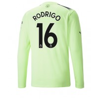 Manchester City Rodri Hernandez #16 Tredjetrøje 2022-23 Langærmet